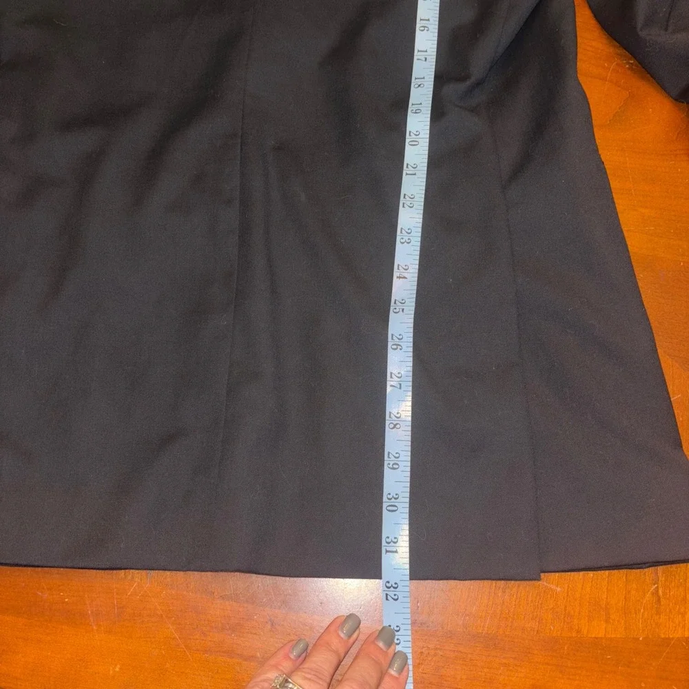 Jos A Bank | Travelers Collection | Black Wool Blazer |‎ Men's 42L